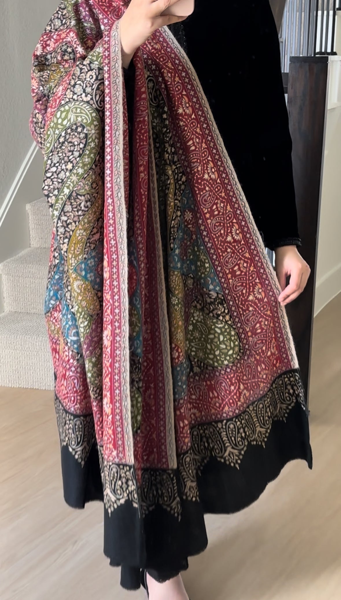 Authentic Qalamqar Shawl