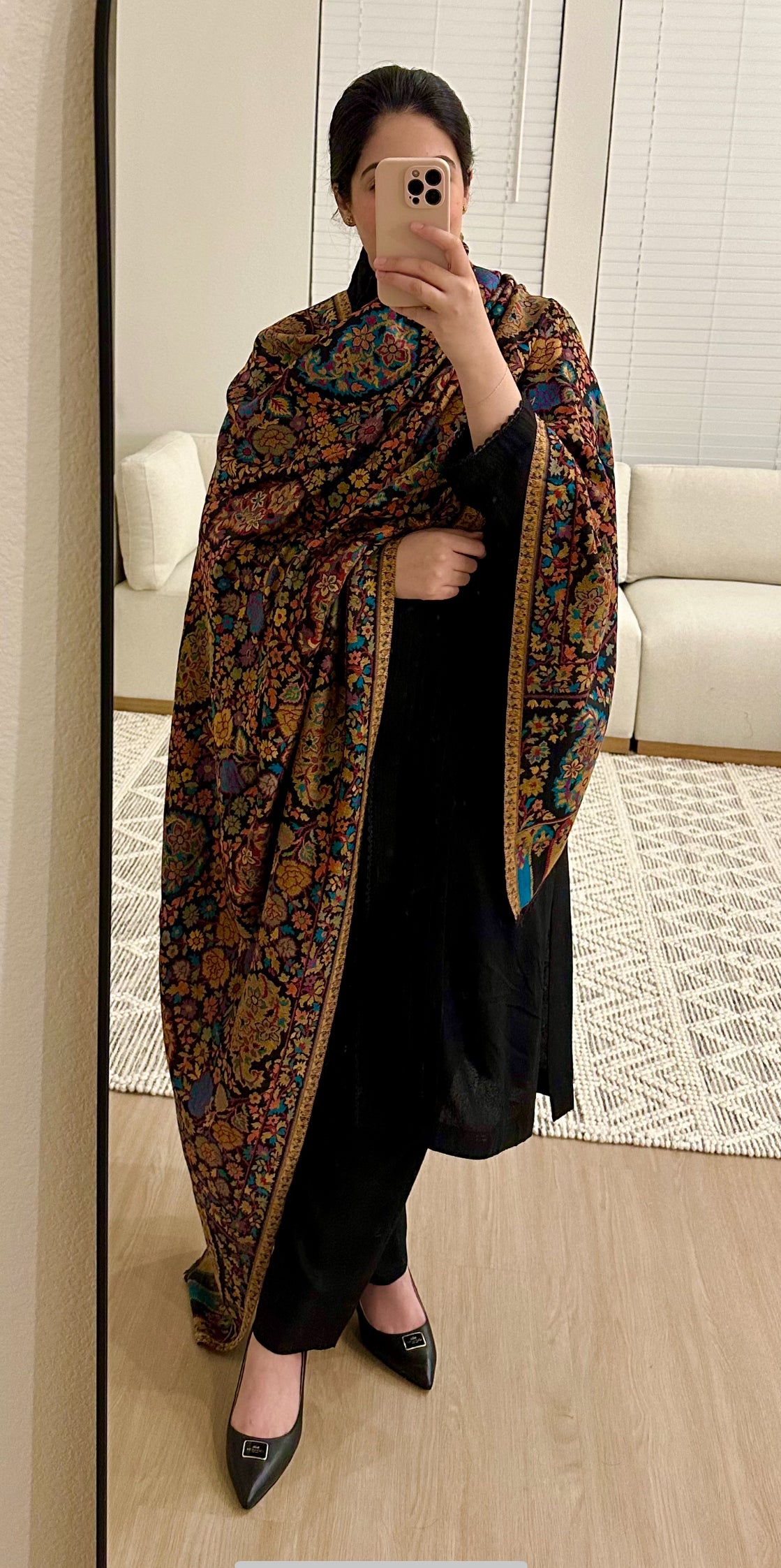 Multi-Paisley Shawl