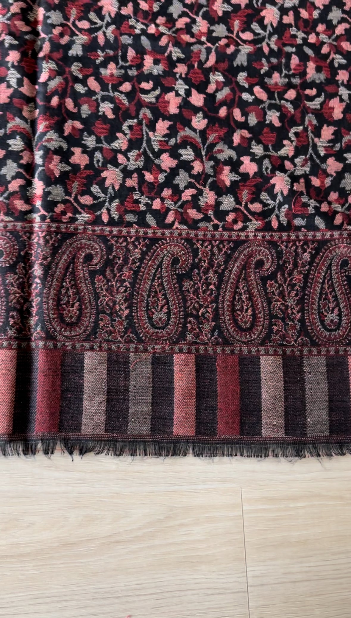 Autumn Paisley Pashmina