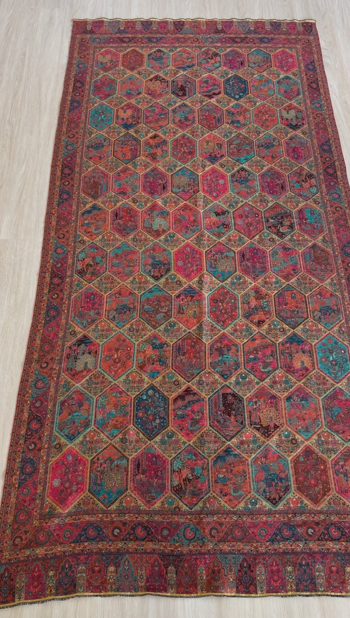 Mosaic Pashmina Shawl