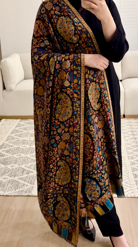 Multi-Paisley Shawl